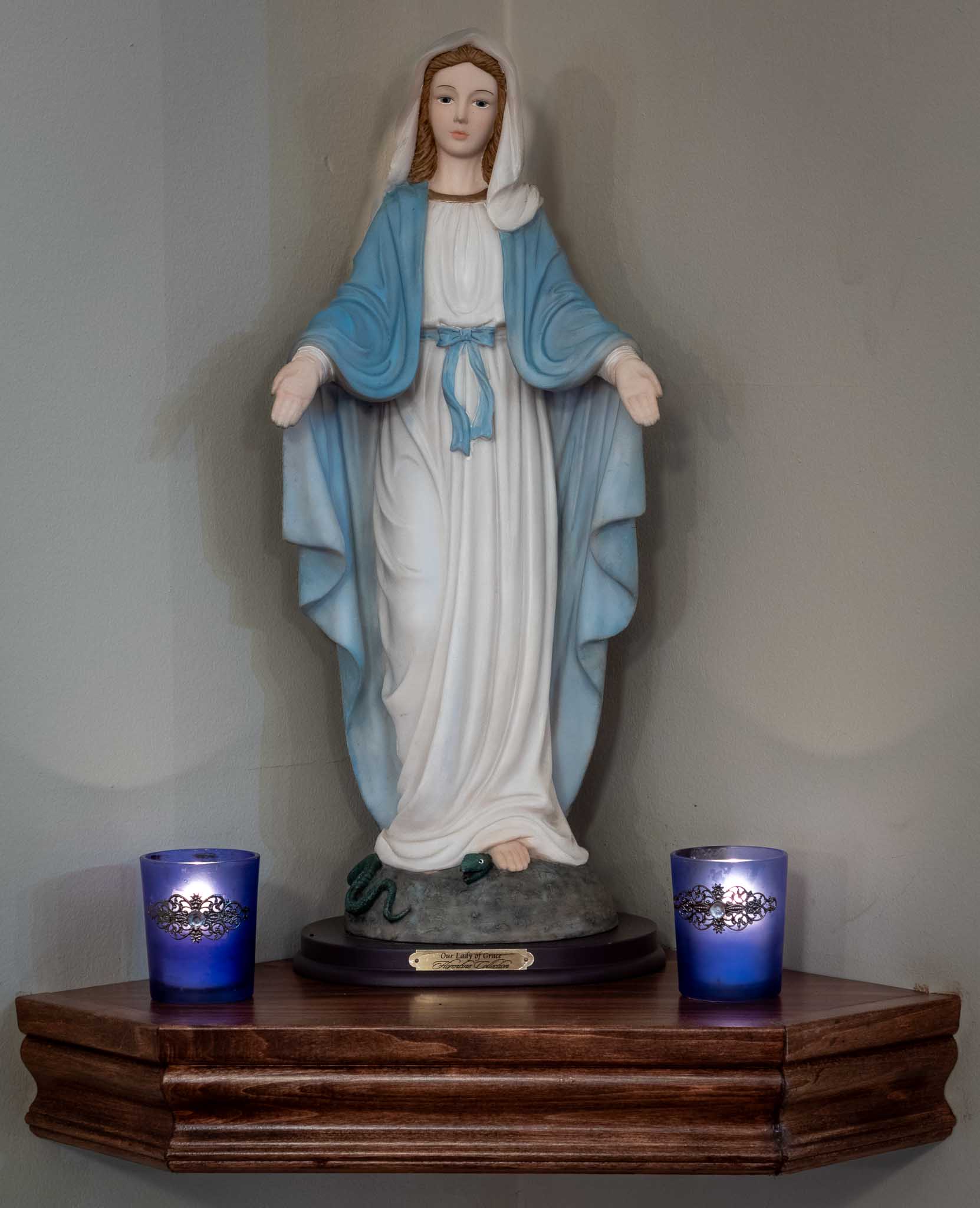 St. Mary statue.