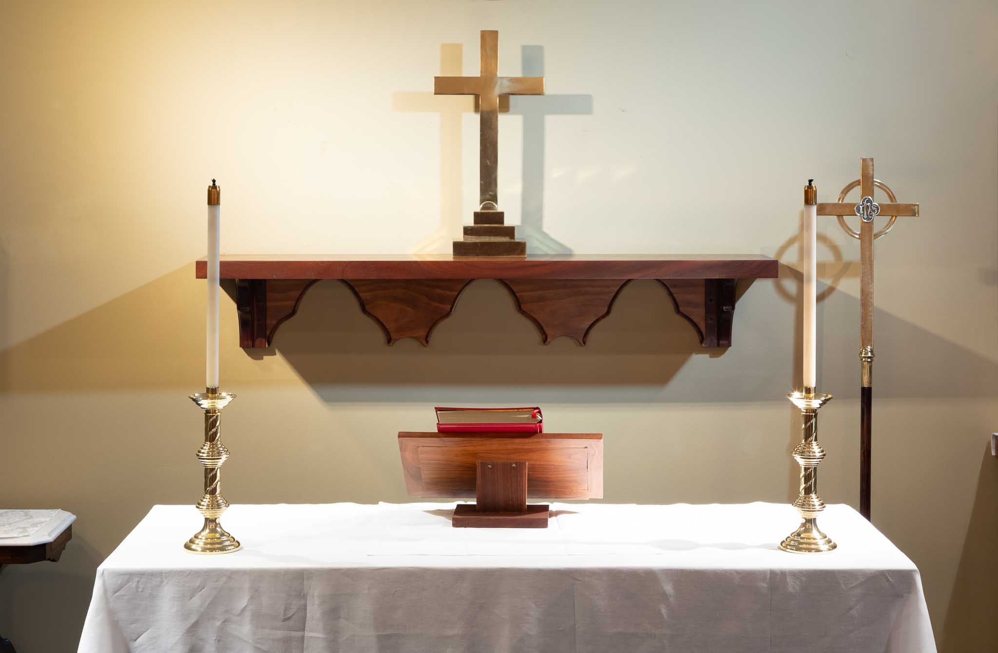 St. Mary statue.