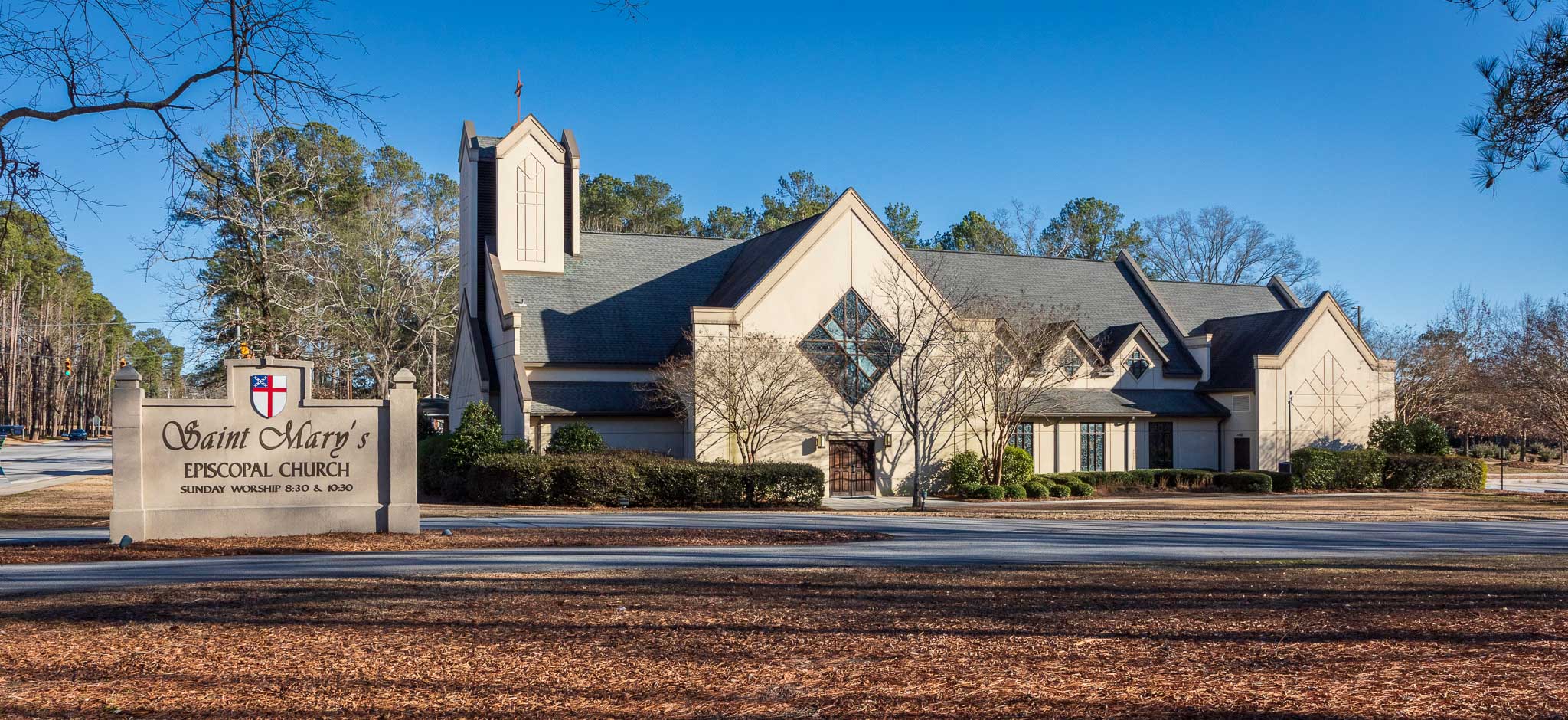 Exterior of St. Mary's parish.