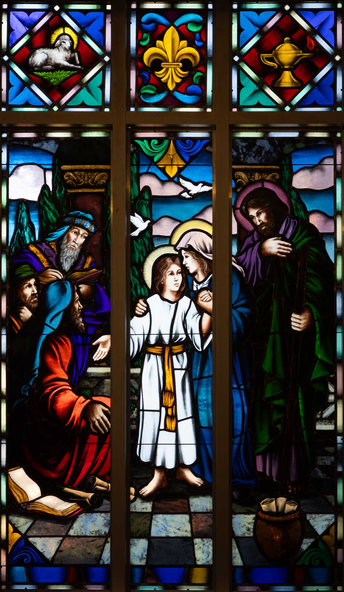Young Jesus at the Temple